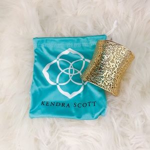 Kendra Scott Jude Gold Cuff Bracelet